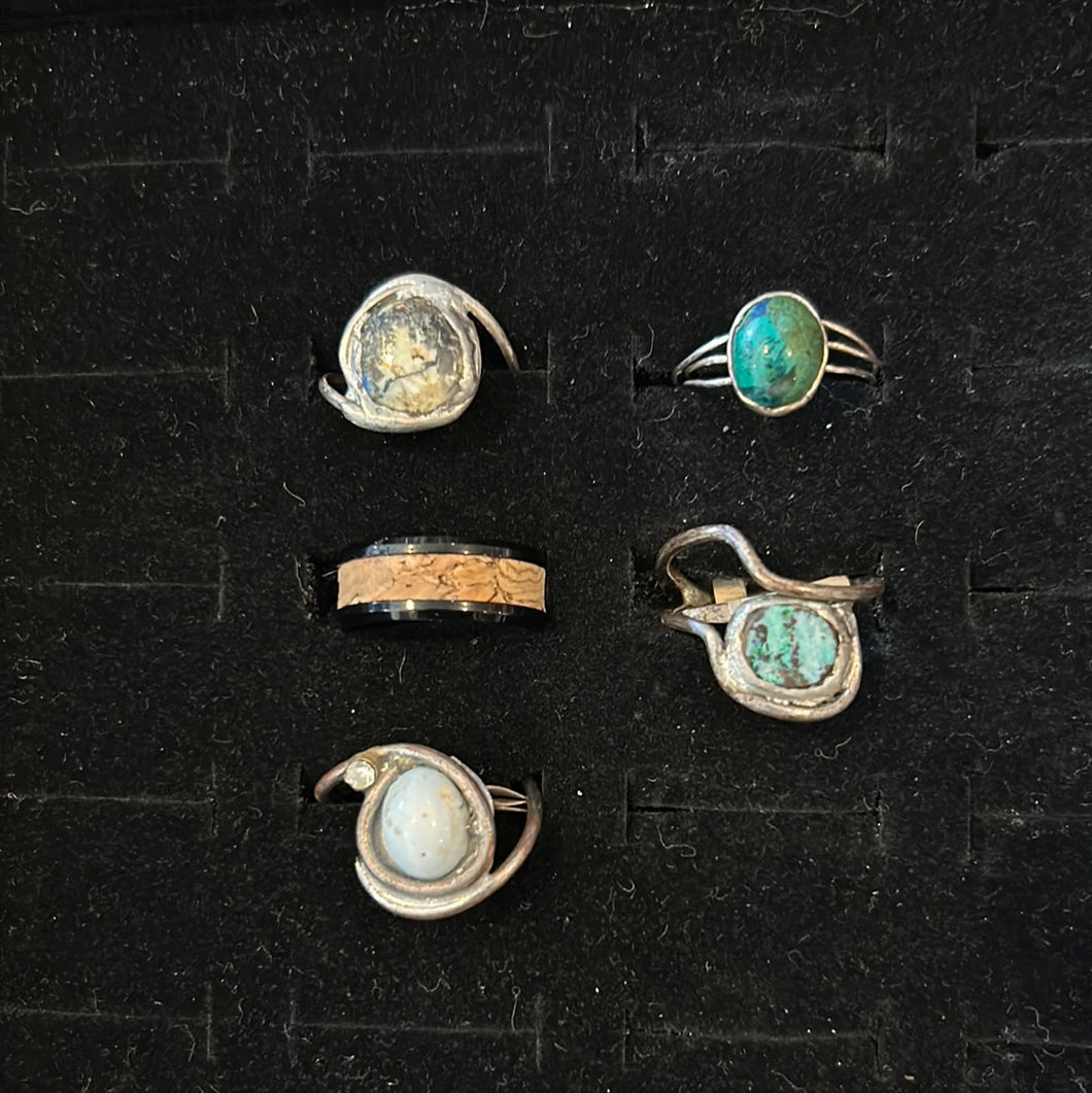 Rings by Sierra Nadeau Jewelry