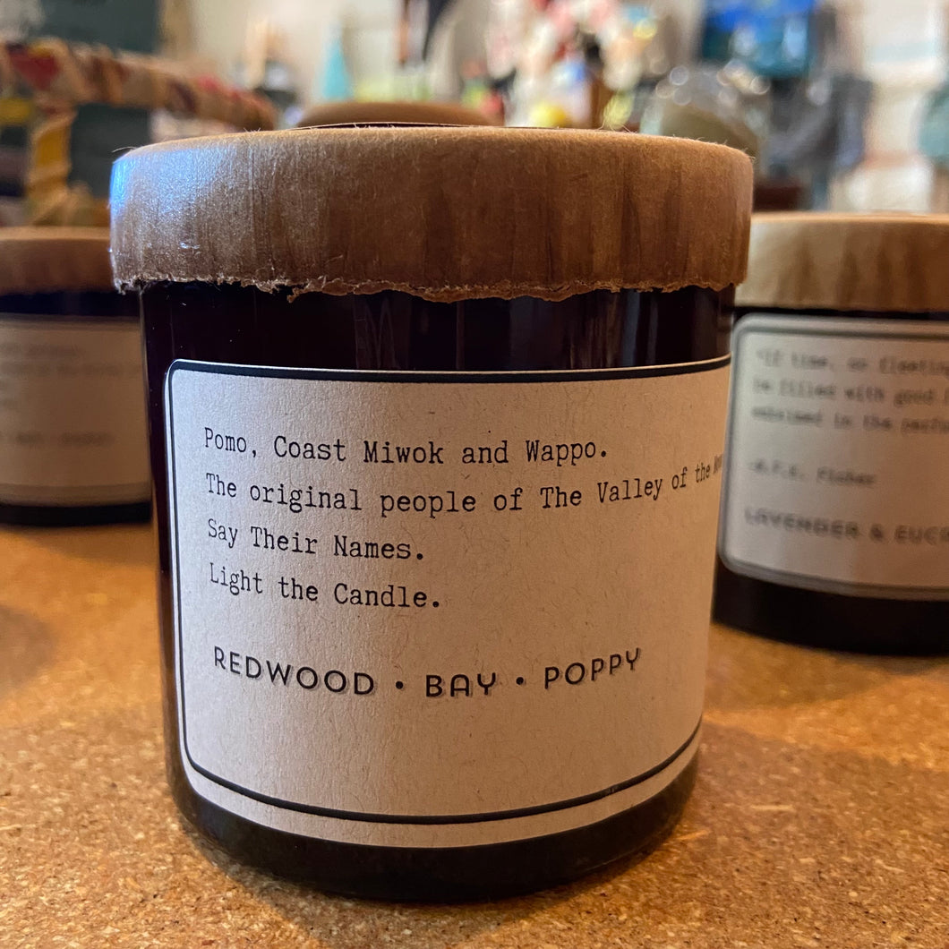 Hand Poured Sonoma Valley Candles COLLAB
