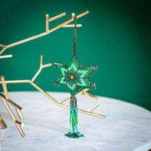 Load image into Gallery viewer, Multi Star Beaded Ornament
