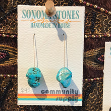 Load image into Gallery viewer, Sonoma Stones Earrings - Vintage Arizona Turquoise
