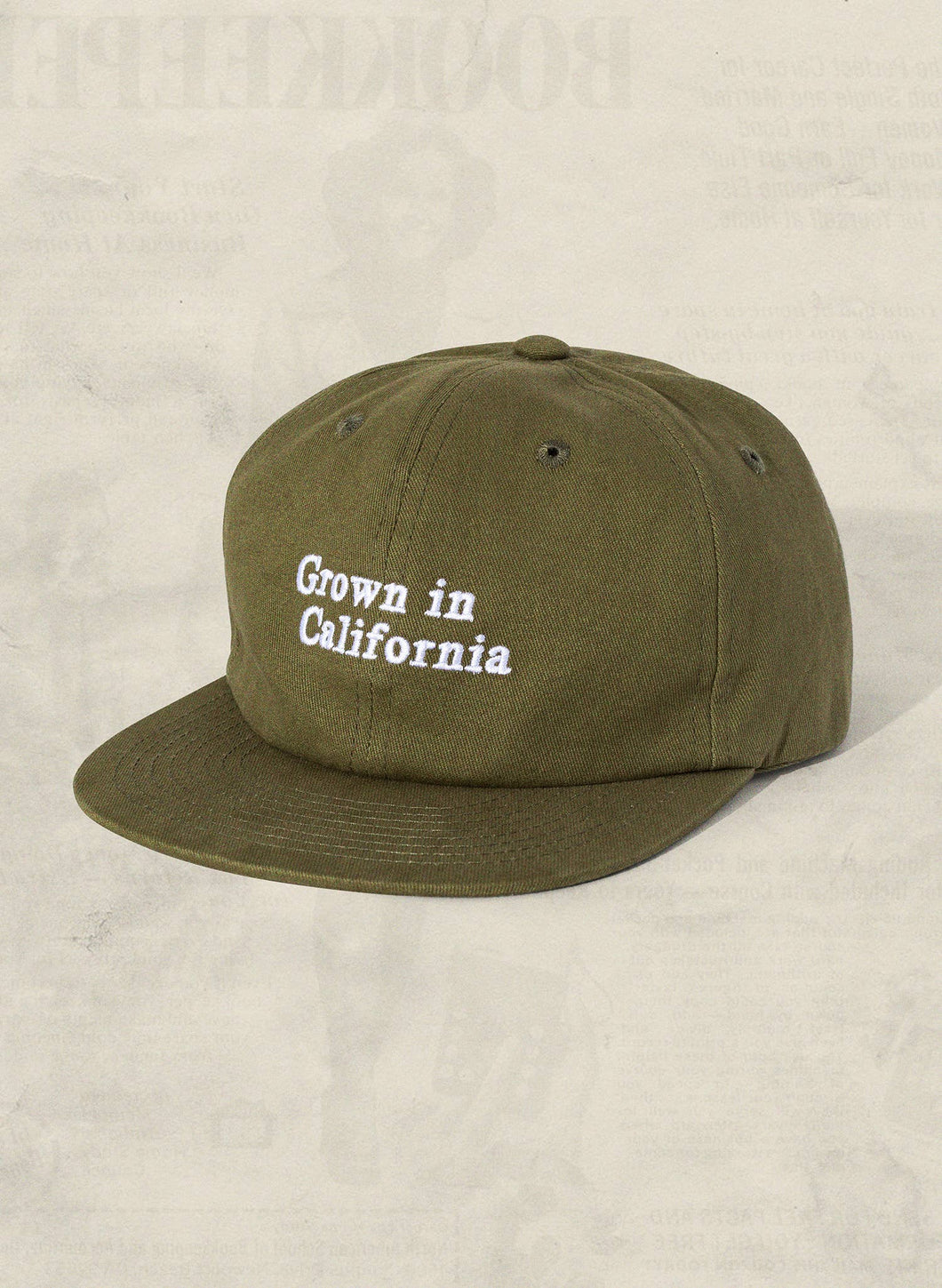 Grown in California Relaxed Strapback Hat