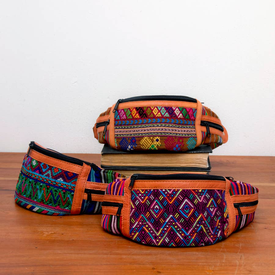 Altiplano Handwoven and Leather Waistpack