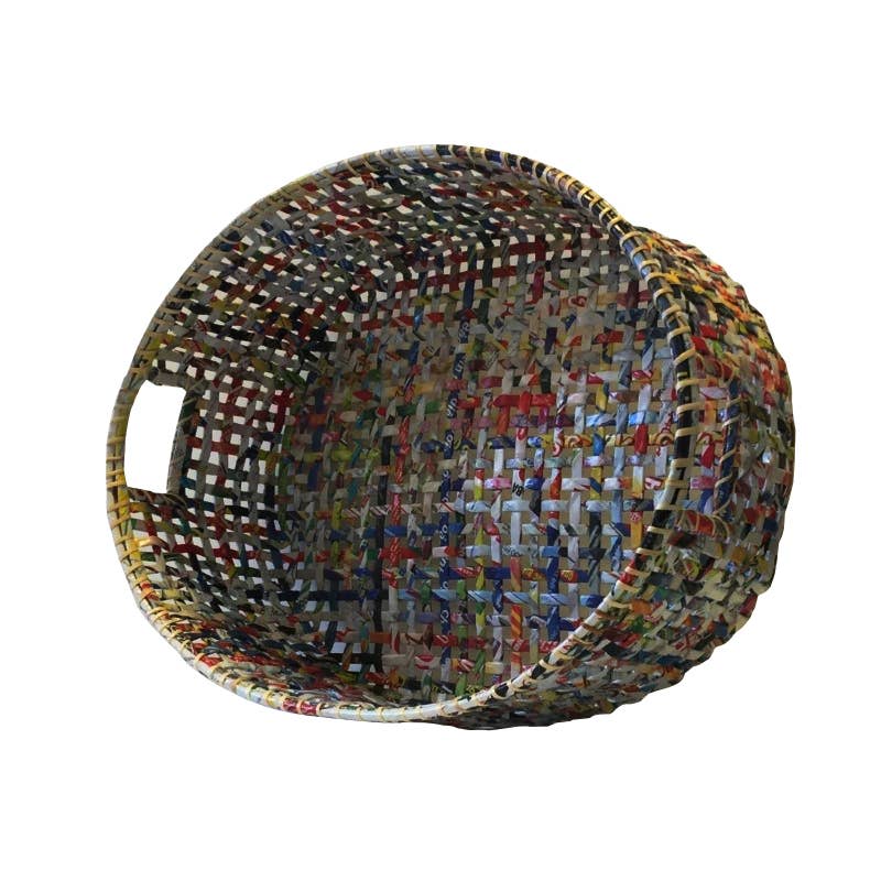 Oval Basket - Recycled Paper - Large