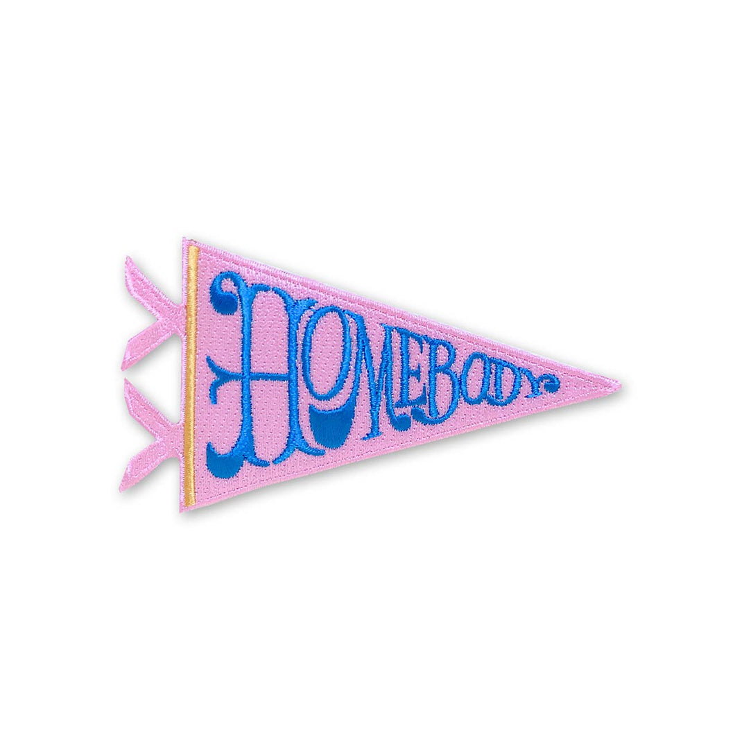 Antiquaria Homebody Pennant Embroidered Patch