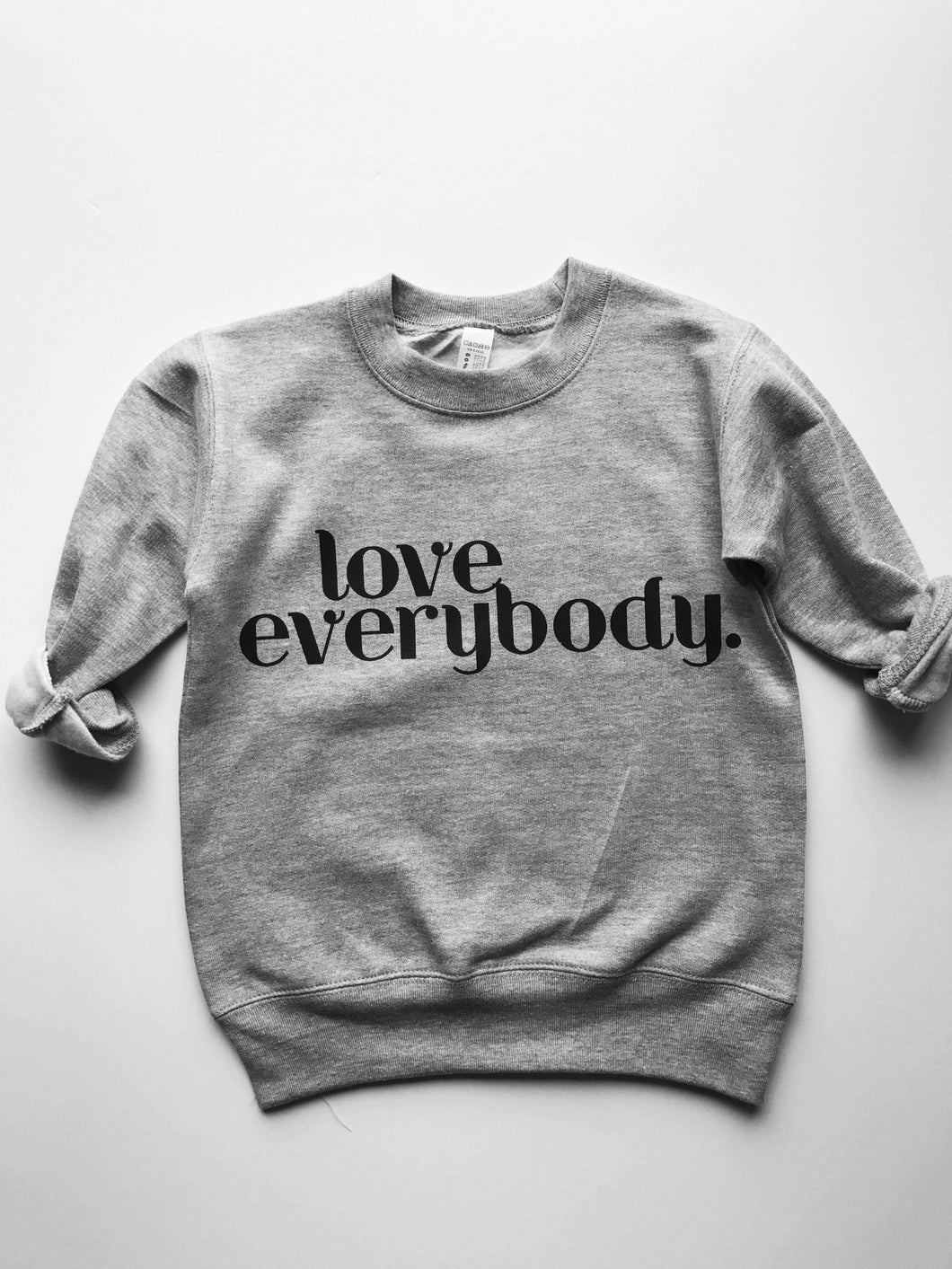 Love Everybody Adult Sweatshirt