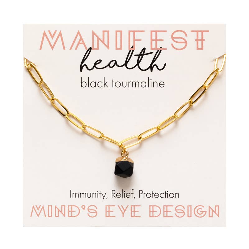 Manifesting Bracelet- Black Tourmaline