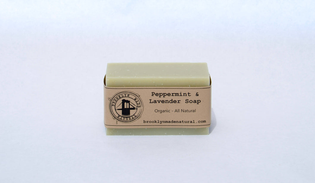 Brooklyn Made Natural - Peppermint & Lavender Soap - Organic