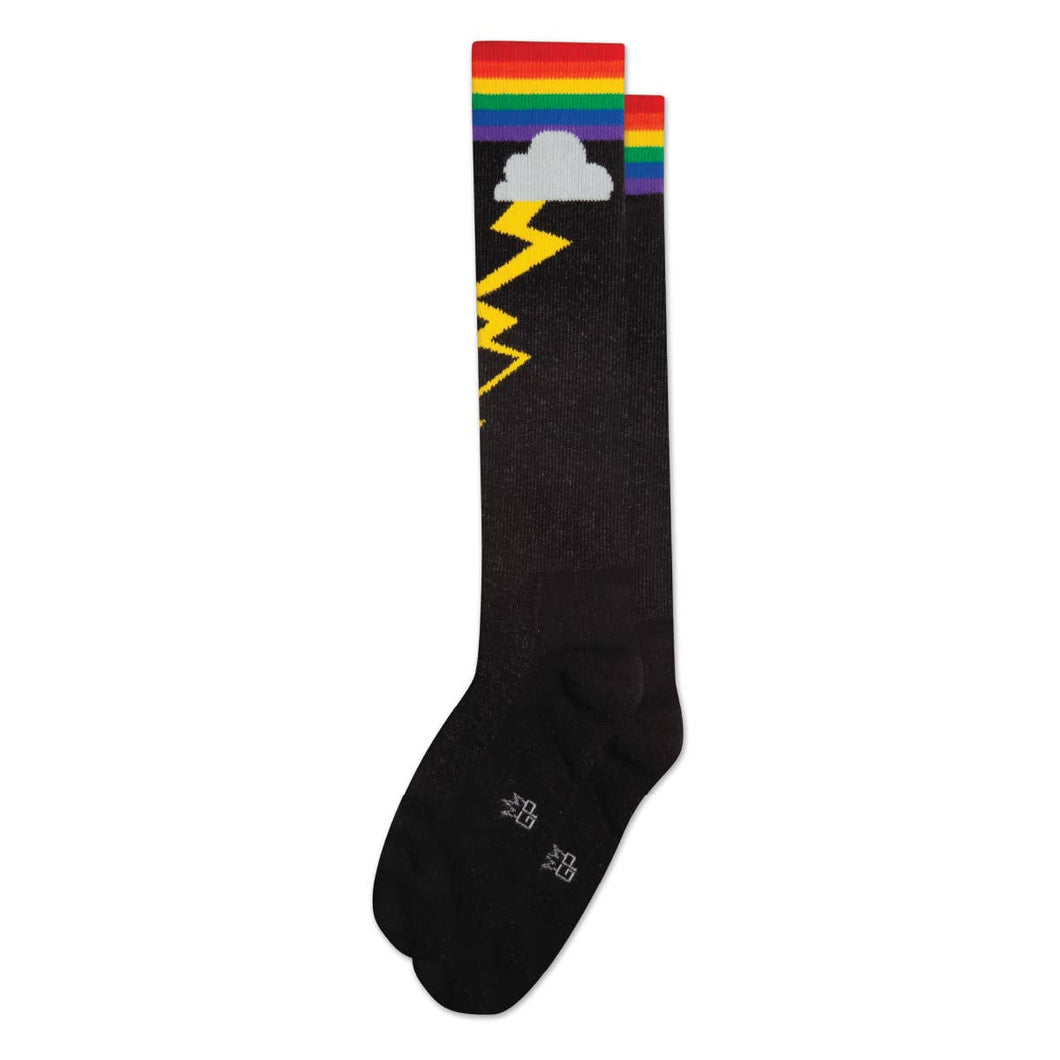 Rainbow Storm - Knee Socks