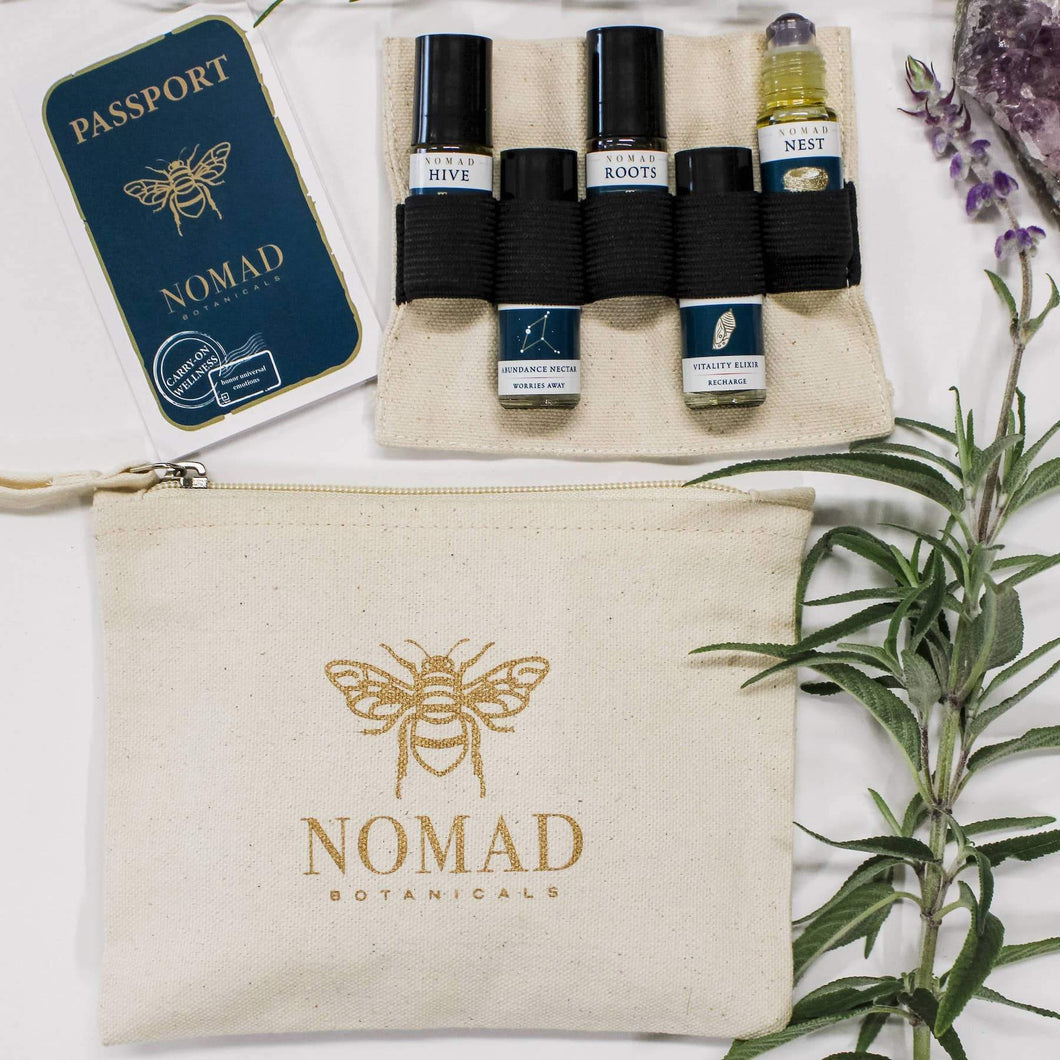 Nomad Botanicals Carry-on Wellness Collection