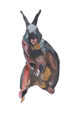 Load image into Gallery viewer, Rabbitanight &quot;Jumping Rabbit&quot; Art Print
