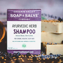 Load image into Gallery viewer, Chagrin Valley Soap &amp; Salve Shampoo Bar: Ayurvedic Herb
