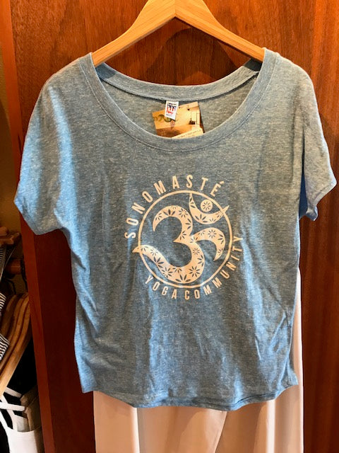 Light Blue T-Shirt with Logo