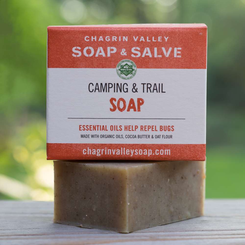 Chagrin Valley Soap & Salve: Camping & Trail Soap Bar - Full Bar 3.8 oz