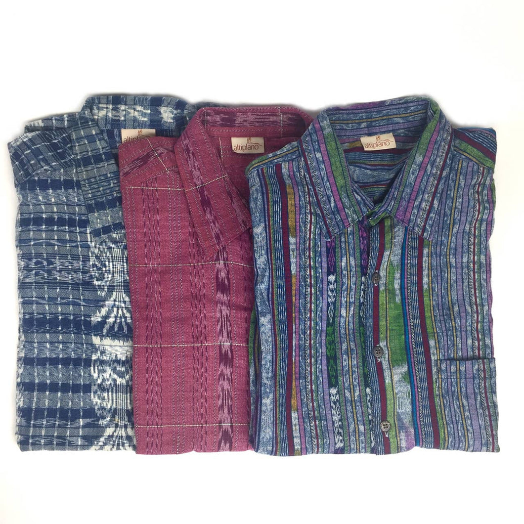 Altiplano Men's Guatemalan Handwoven Shirt