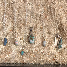 Load image into Gallery viewer, Opal Necklace on Sterling by Sierra Nadeau Jewelry
