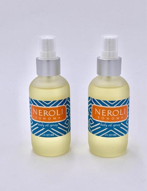 Neroli Sonoma Body Oil Spray 4 oz