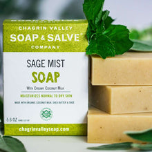 Load image into Gallery viewer, Chagrin Valley Soap &amp; Salve Sage Mist Soap
