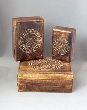 Tree Design Wood Box